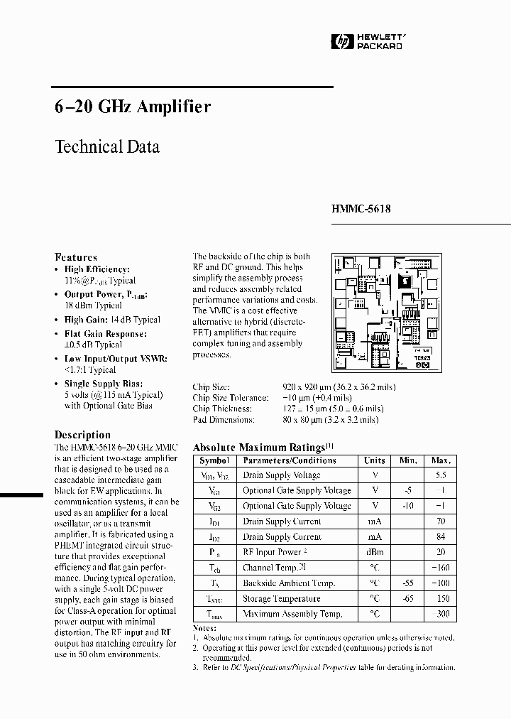 HMMC-5618_2981003.PDF Datasheet