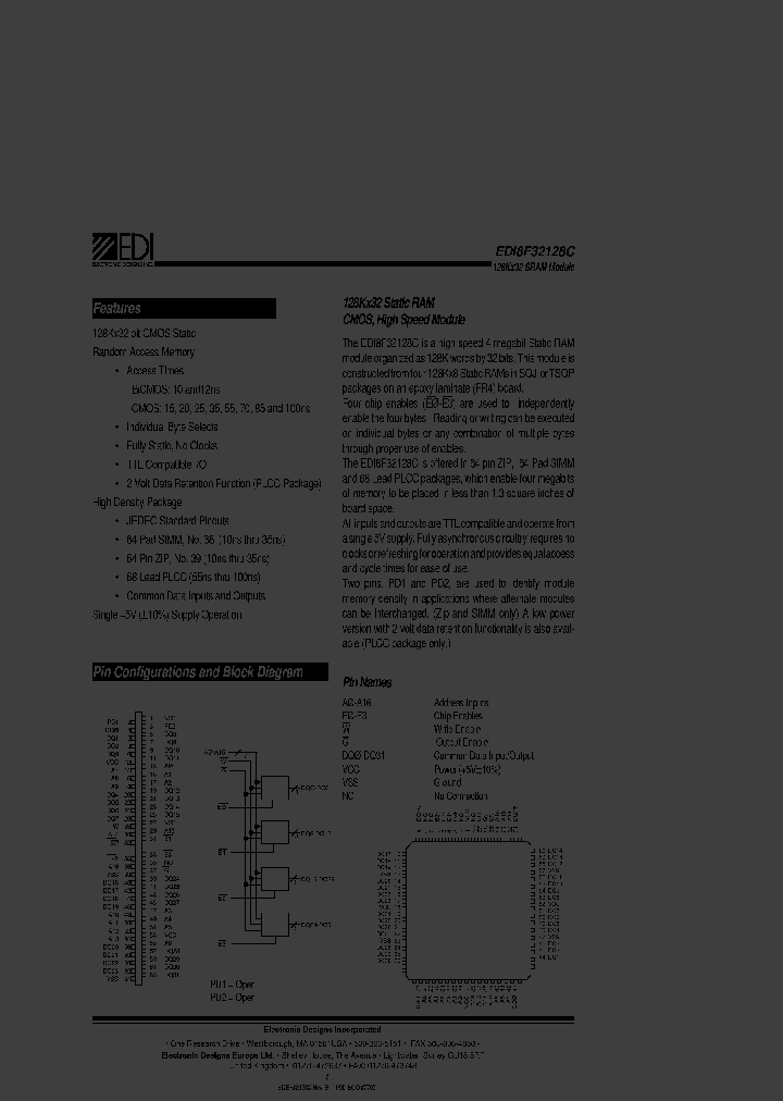 EDI8G32128B10MMC_2981060.PDF Datasheet