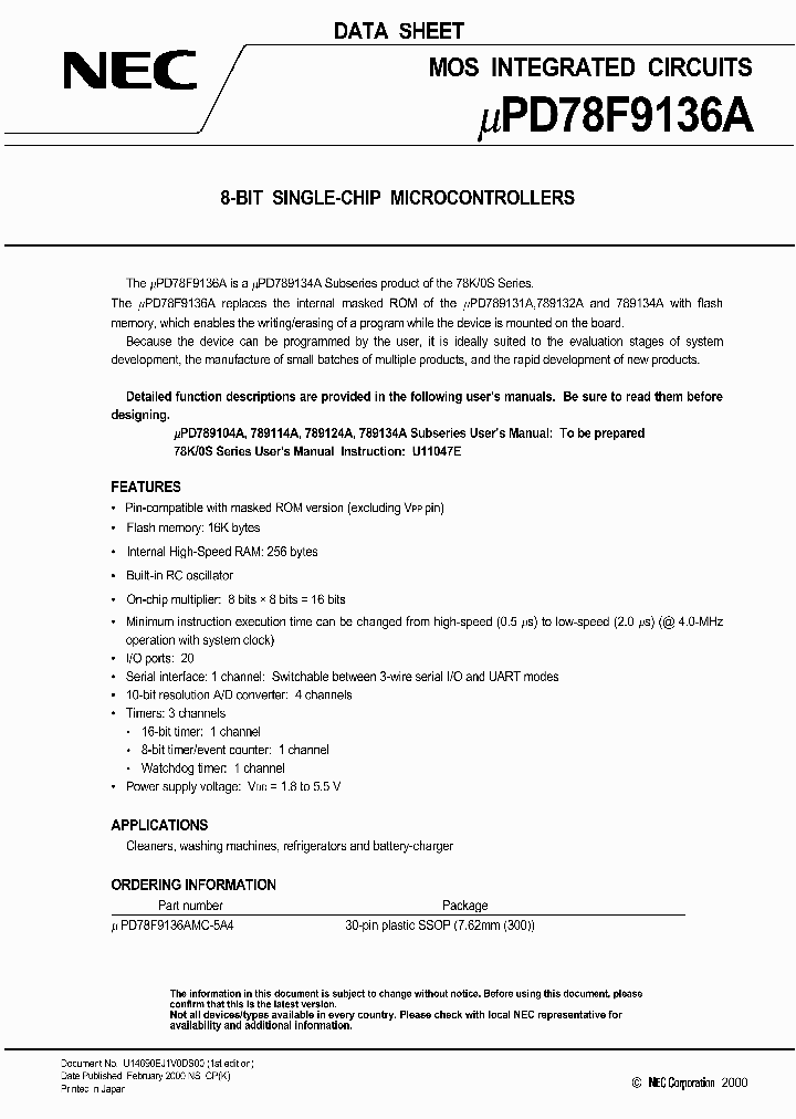 UPD78F9136AMC-5A4_2980472.PDF Datasheet
