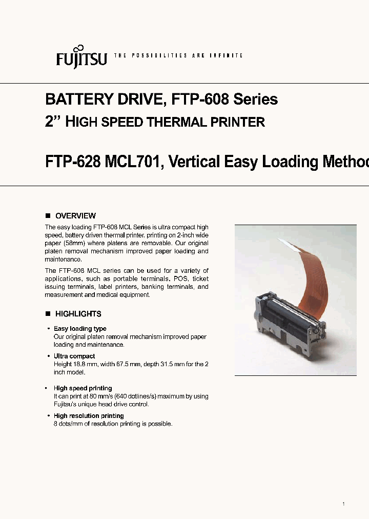 FTP-628MCL701_2982872.PDF Datasheet