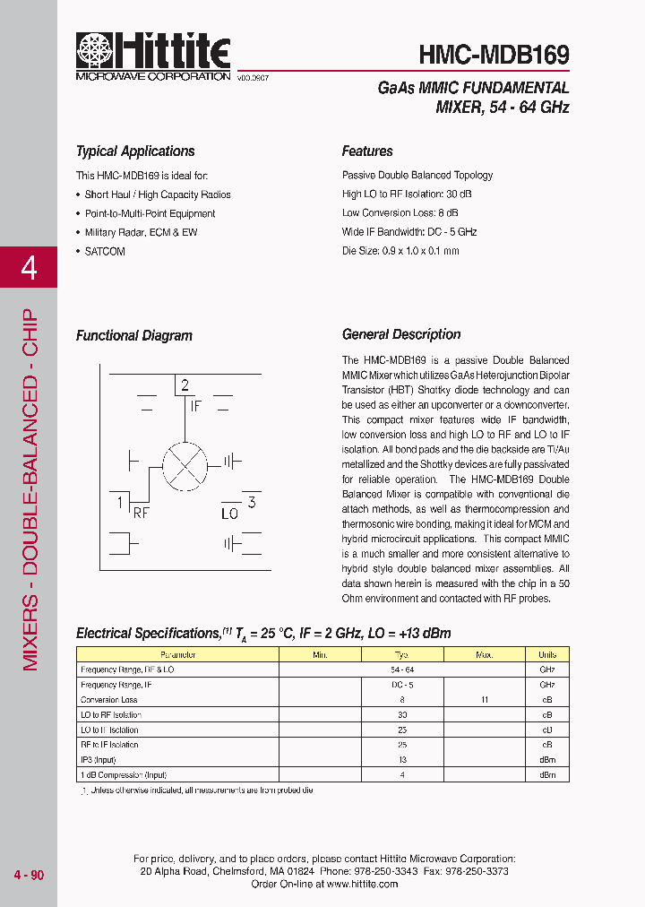 HMC-MDB169_2982744.PDF Datasheet