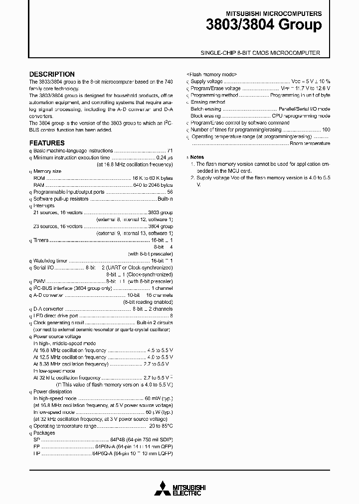 M38039MC-XXXHP_2983466.PDF Datasheet