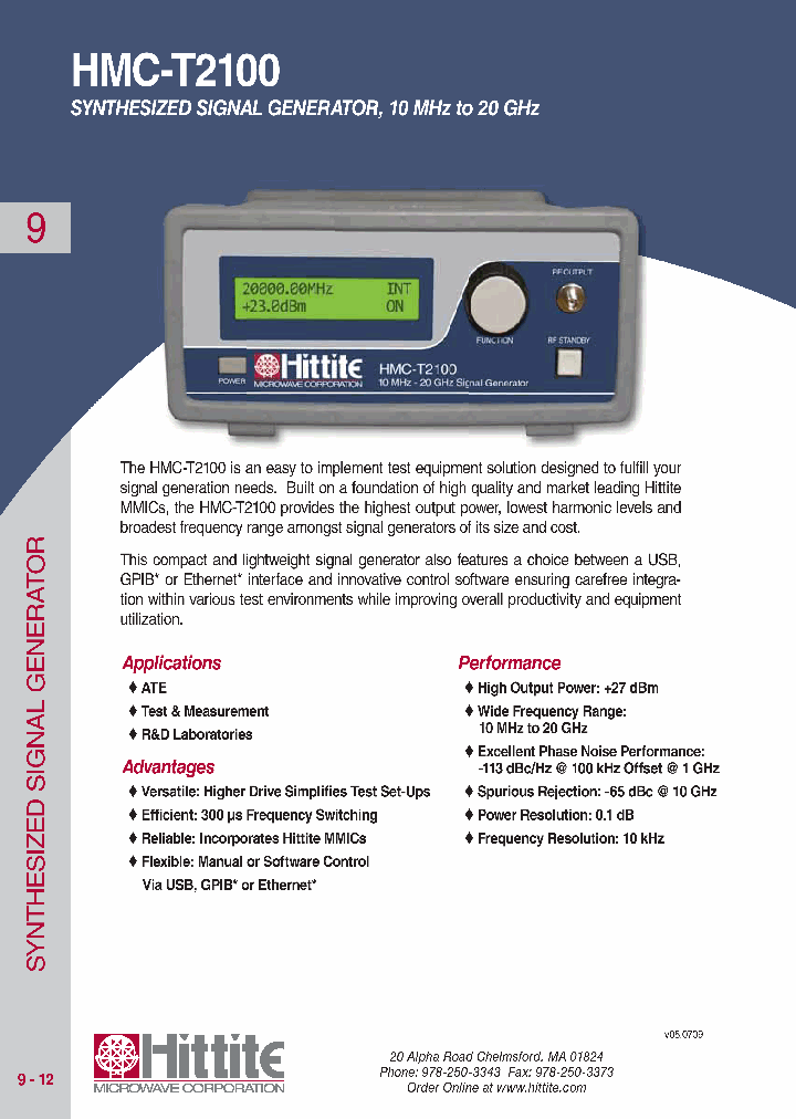 HMC-T2100_2983356.PDF Datasheet