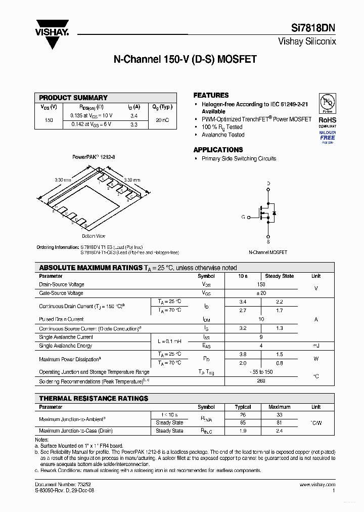 SI7818DN_2983799.PDF Datasheet