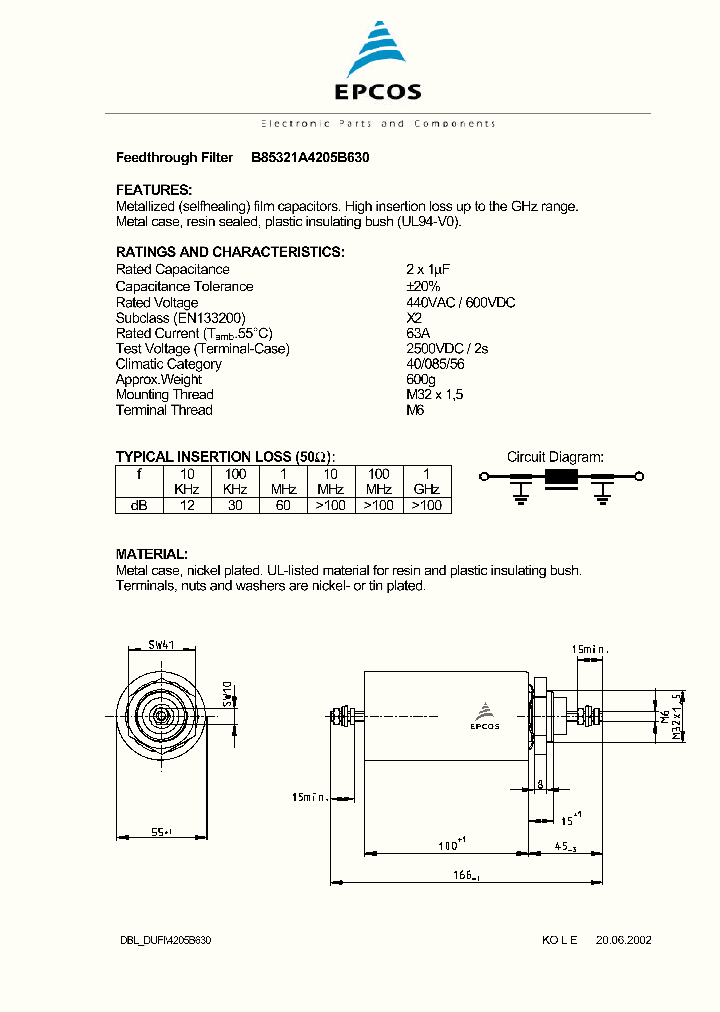B85321A4205B630_2984272.PDF Datasheet