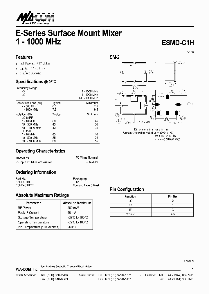 ESMD-C1H_2984991.PDF Datasheet