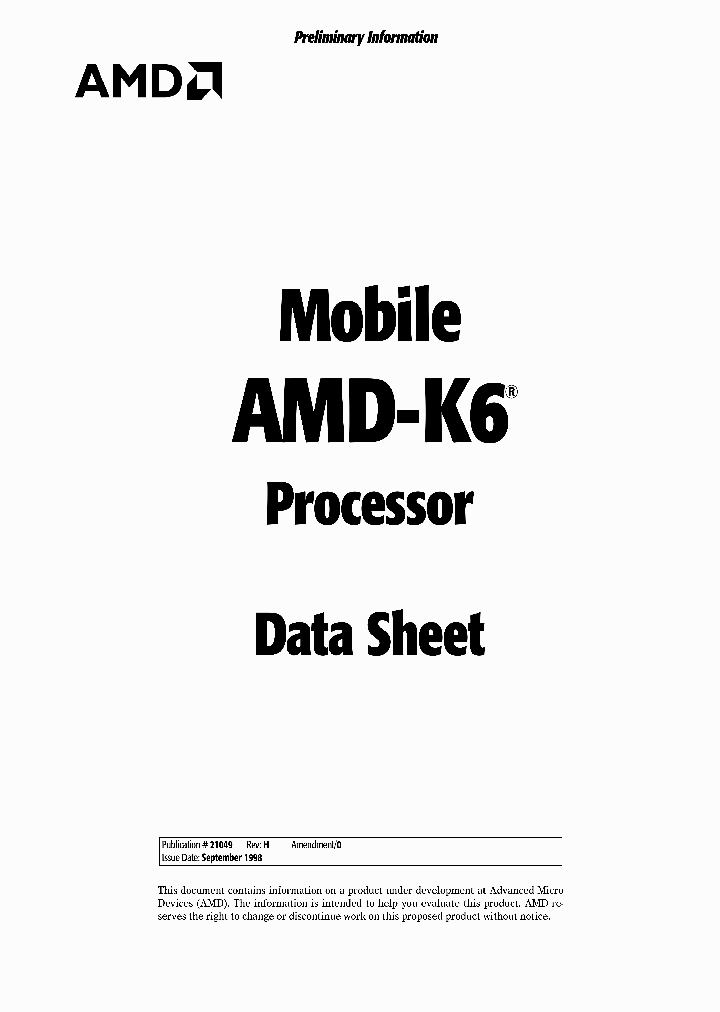 MOBILEAMD-K6_2985051.PDF Datasheet