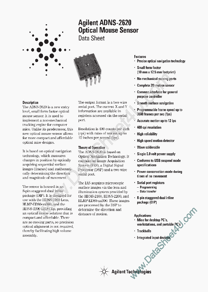 ADNS-2620_2987895.PDF Datasheet