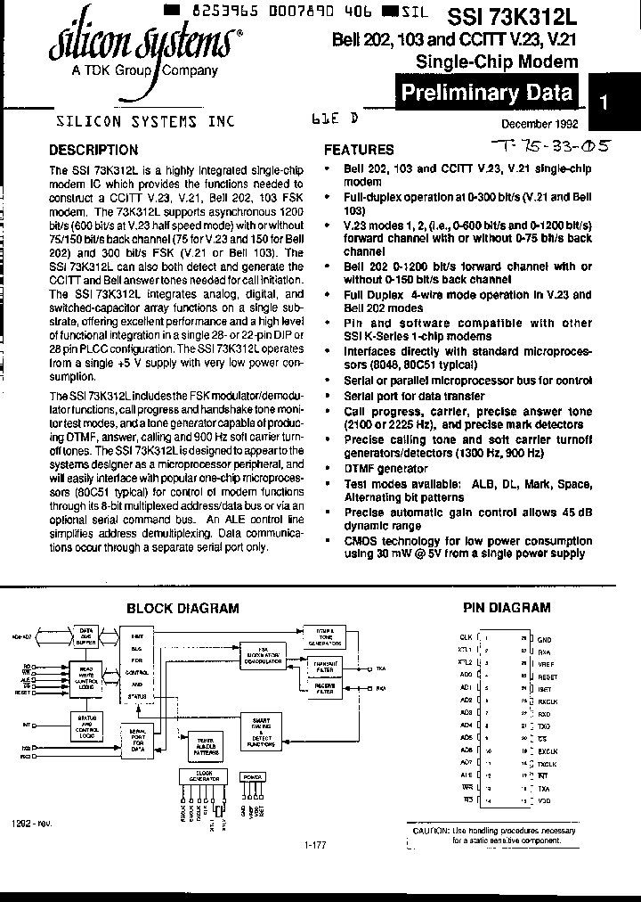 SSI73K312L28IH_2986887.PDF Datasheet