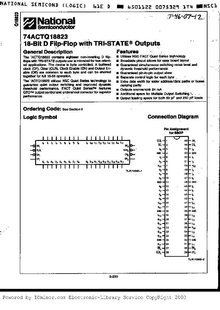 74ACTQ18823SSCQR_2987116.PDF Datasheet