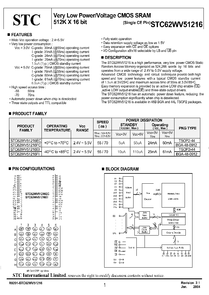 STC62WV51216_2988057.PDF Datasheet