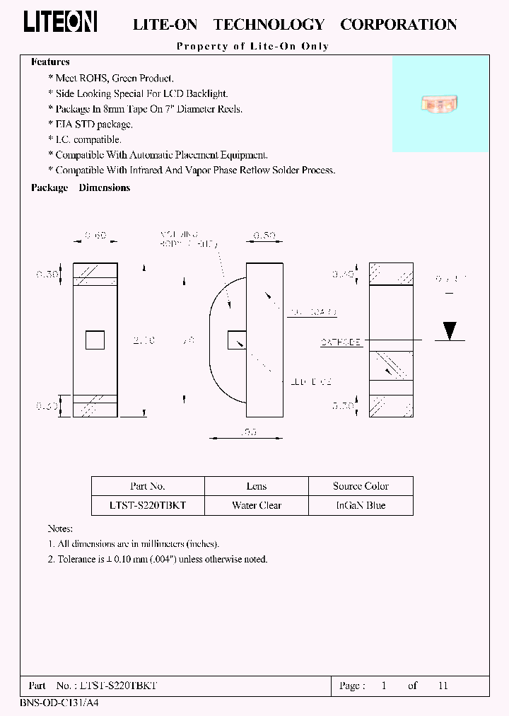 LTST-S220TBKT_2989829.PDF Datasheet