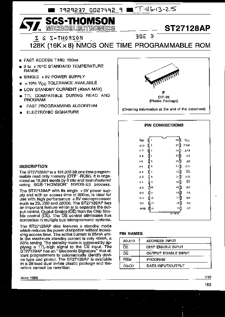 ST27128A-25CP_2988870.PDF Datasheet