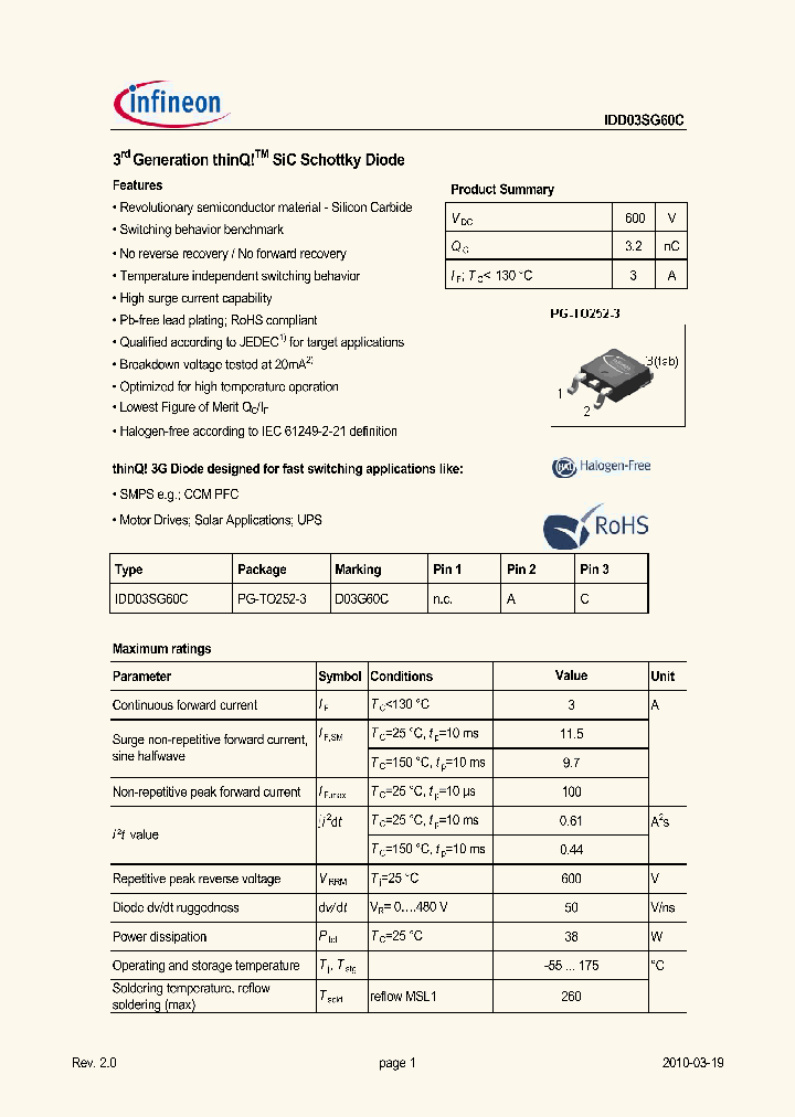 IDD03SG60C_2991173.PDF Datasheet
