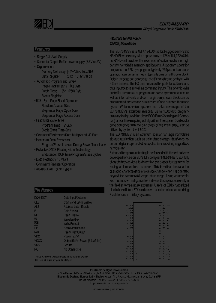 EDI784MSV50SI_2992381.PDF Datasheet