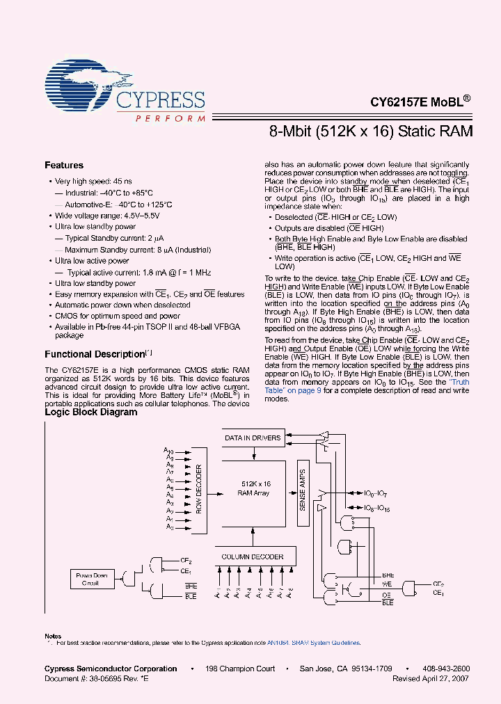 CY62157ELL-55ZSXE_2993885.PDF Datasheet