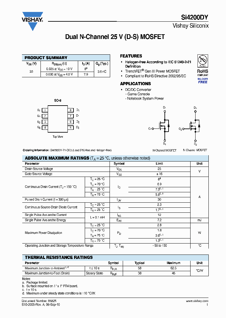 SI4200DY-T1-GE3_2994261.PDF Datasheet