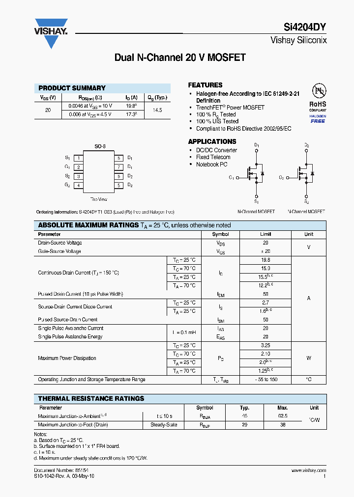 SI4204DY-T1-GE3_2994263.PDF Datasheet