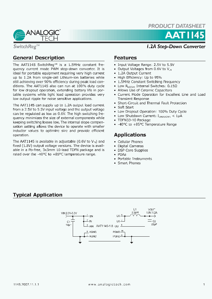 AAT1145IDE-06-T1_2995936.PDF Datasheet