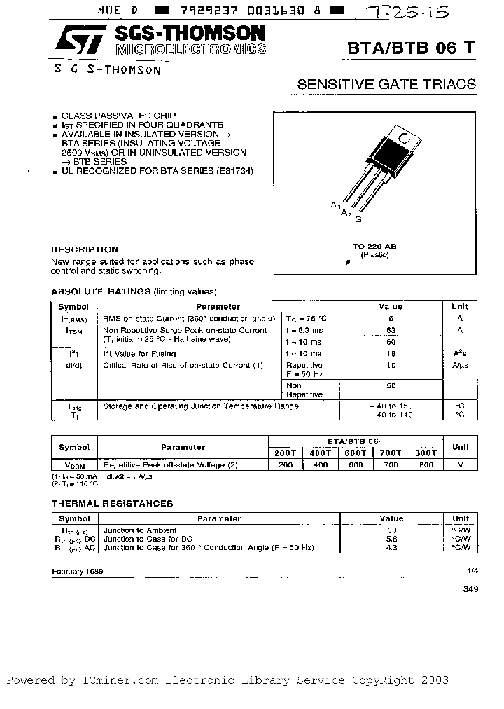 BTB06-800T_2996093.PDF Datasheet