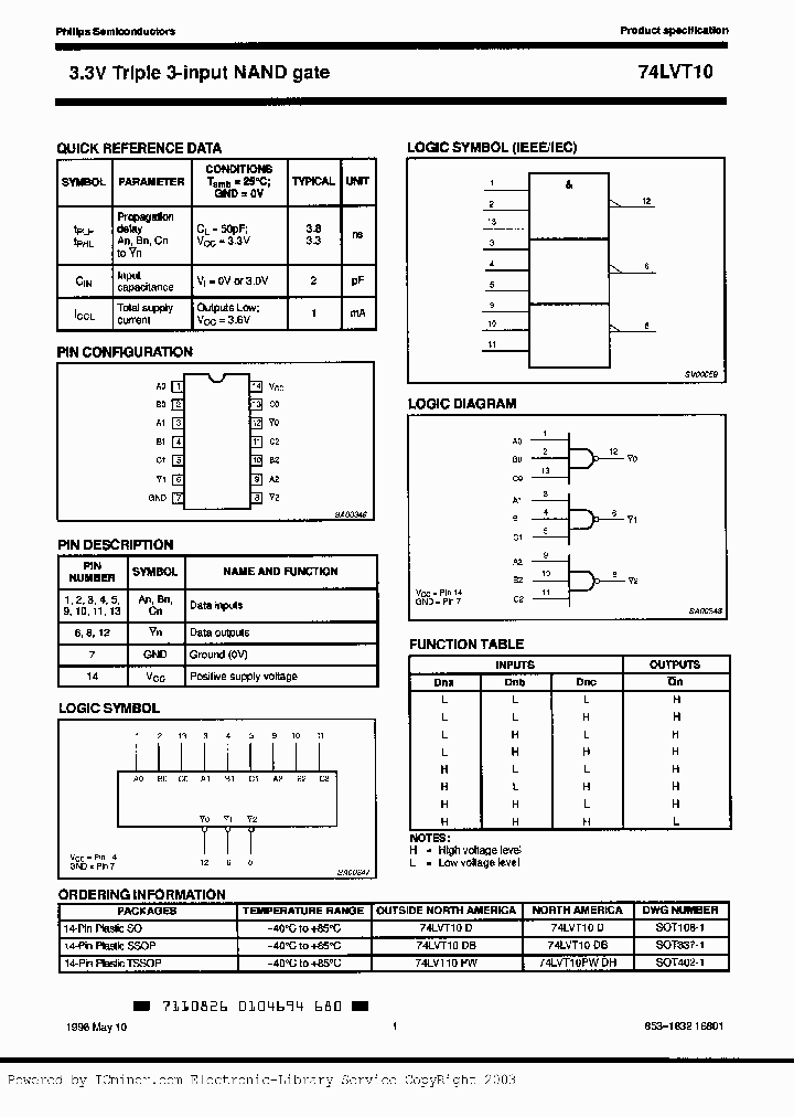 74LVT10PW-T_3001850.PDF Datasheet