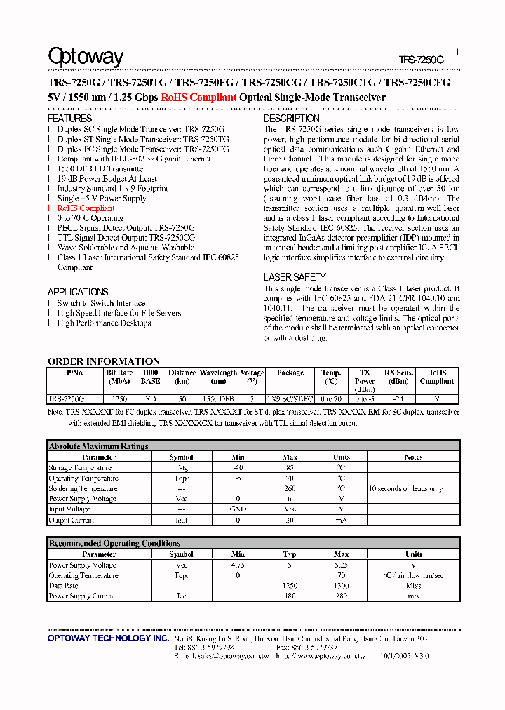 TRS-7250G_2997883.PDF Datasheet