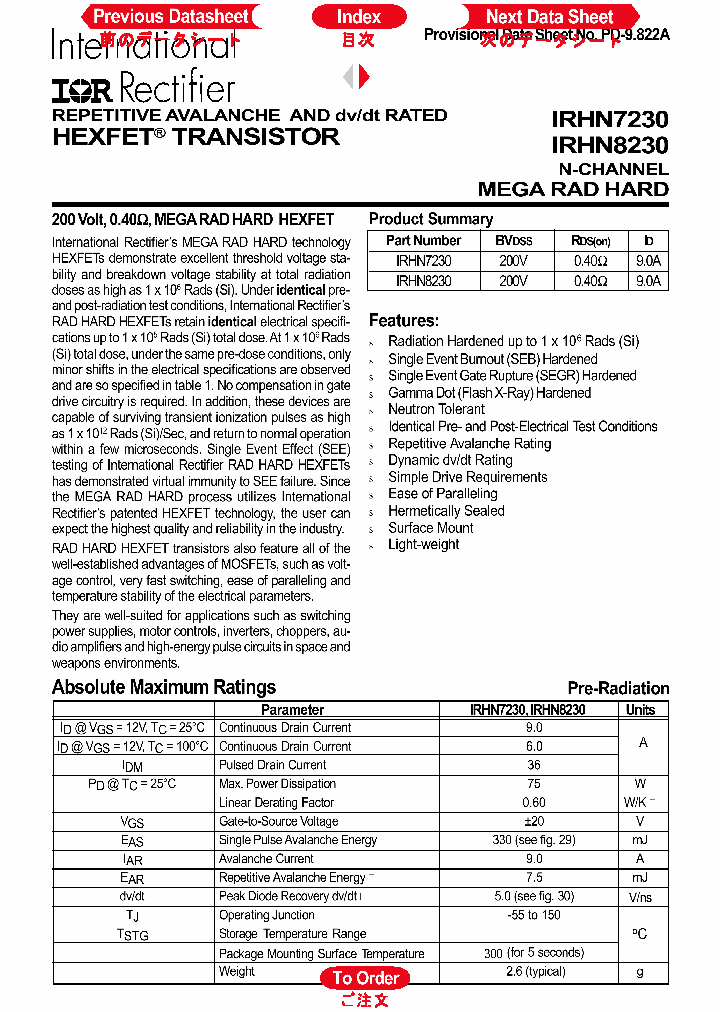 IRHN7230_3003181.PDF Datasheet