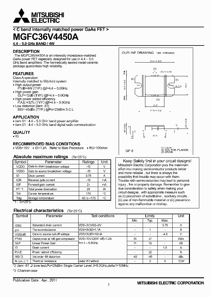 MGFC36V4450A_3003105.PDF Datasheet