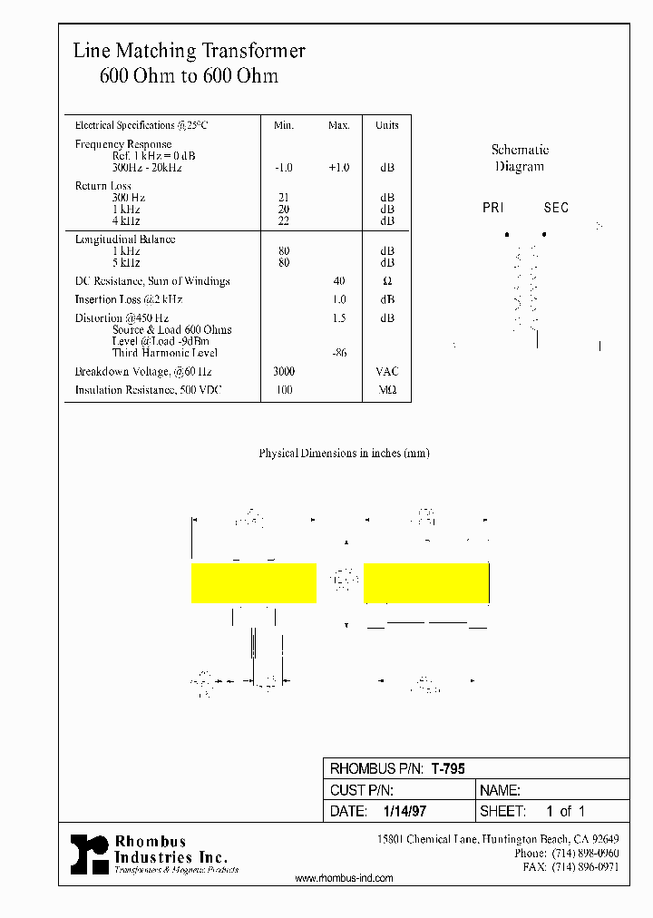 T-795_3004634.PDF Datasheet