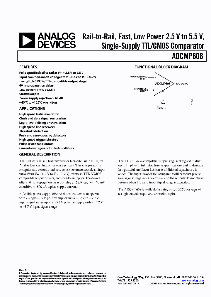 ADCMP608BKSZ-R2_3008732.PDF Datasheet