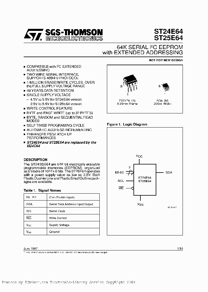 ST24E64B1_3006356.PDF Datasheet
