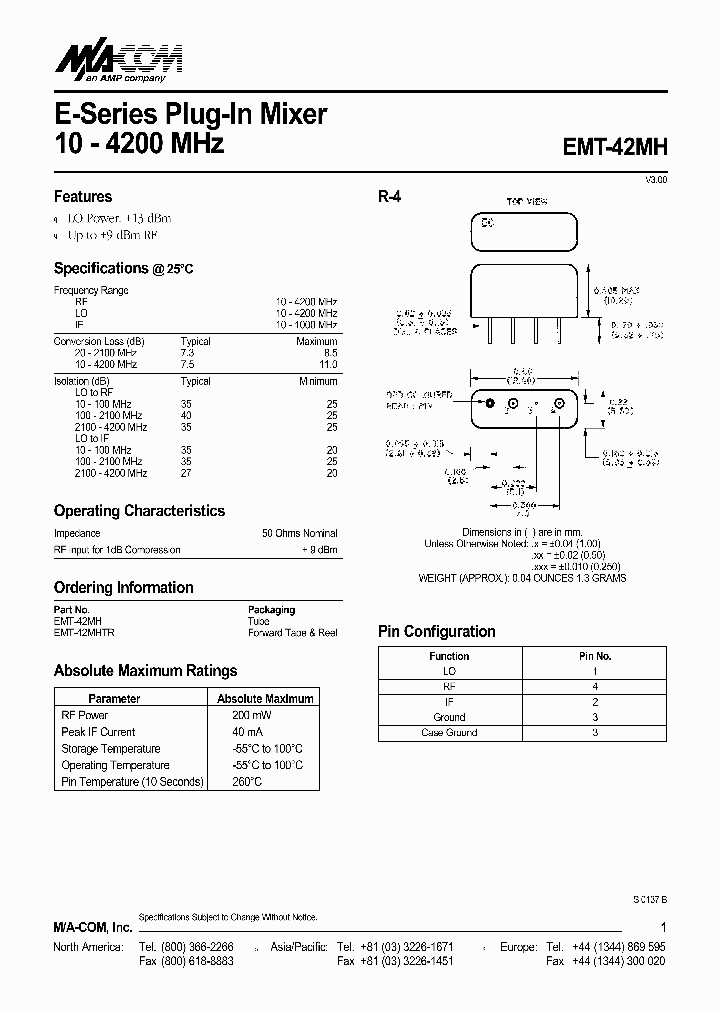 EMT-42MH_3007150.PDF Datasheet