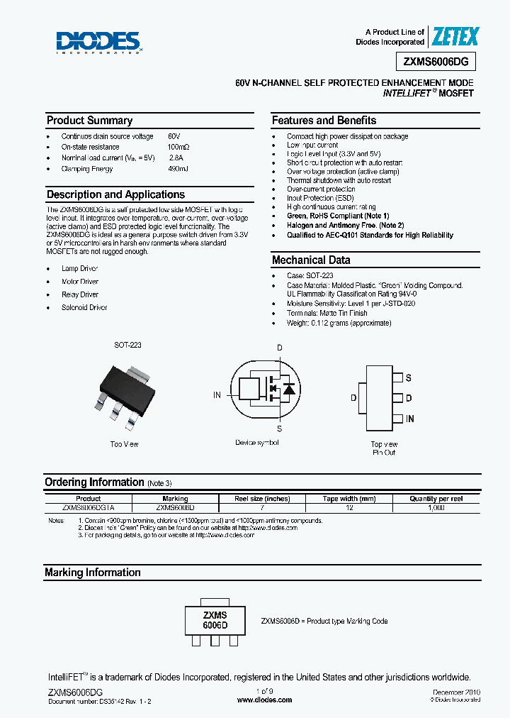 ZXMS6006DG_3013252.PDF Datasheet