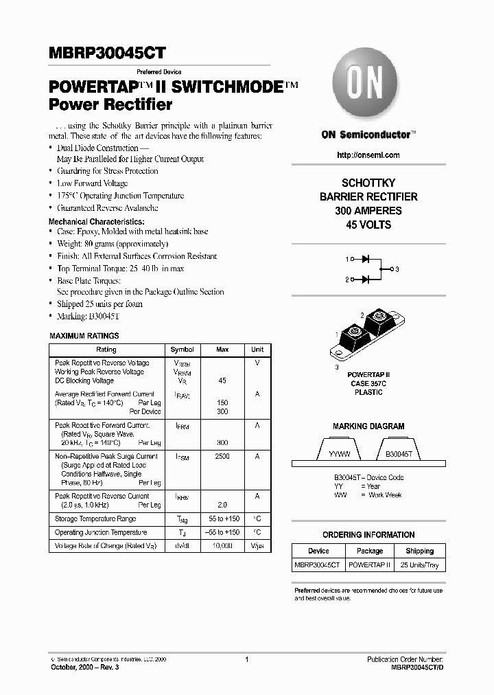 MBRP30045CT-D_3013576.PDF Datasheet