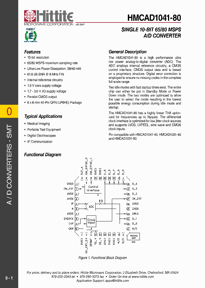 HMCAD1041-80_3013729.PDF Datasheet