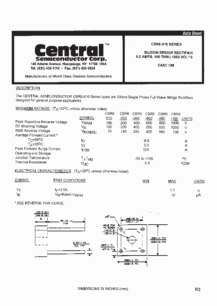 CBR6-010_3015873.PDF Datasheet
