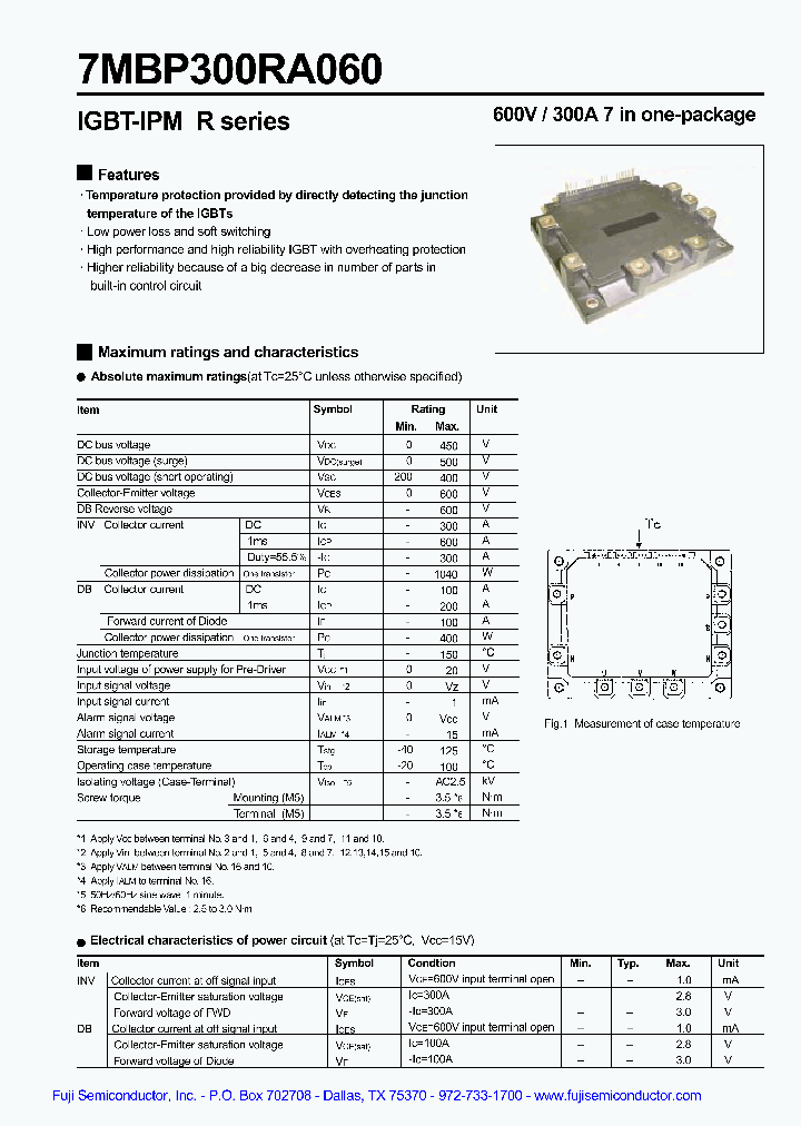 7MBP300RA-060_3018037.PDF Datasheet