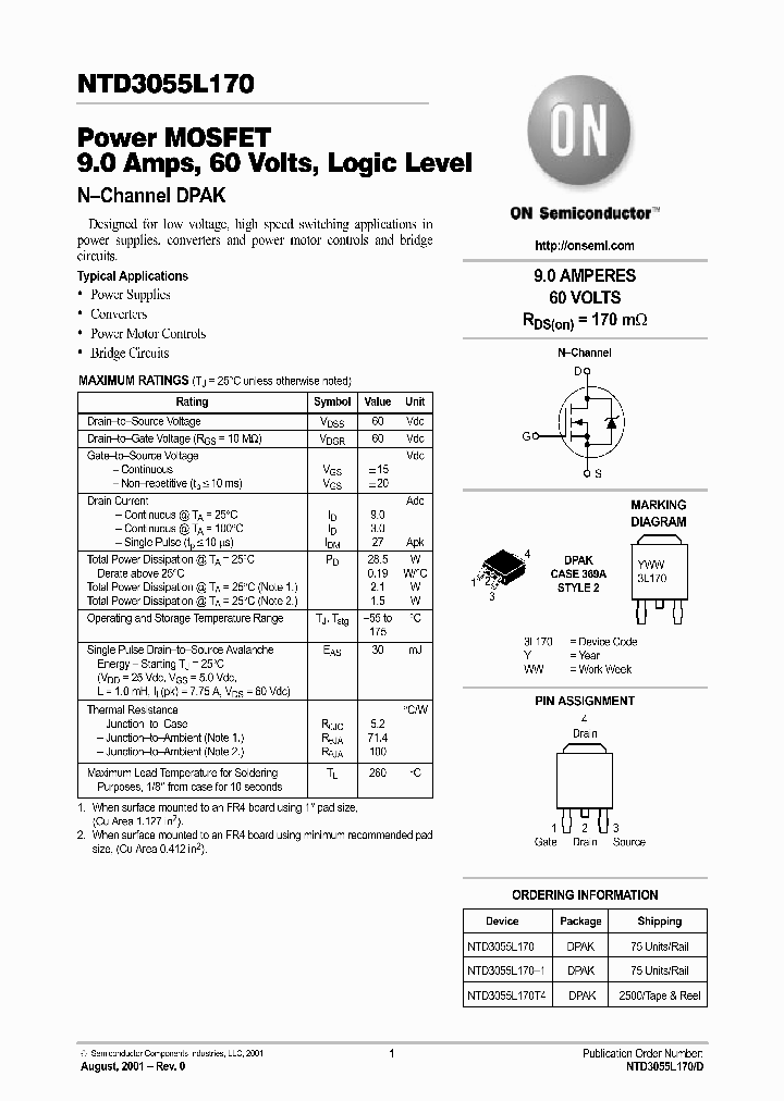 NTD3055L170-D_3017754.PDF Datasheet