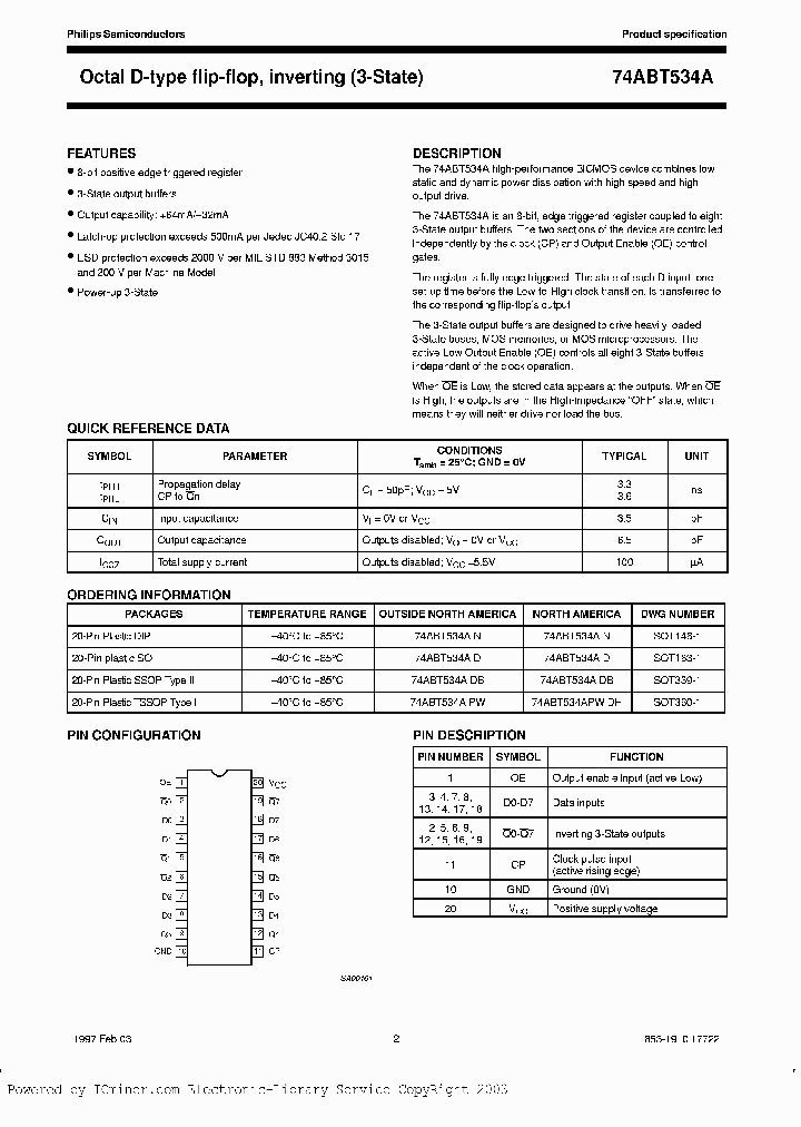 74ABT534D-T_3020468.PDF Datasheet