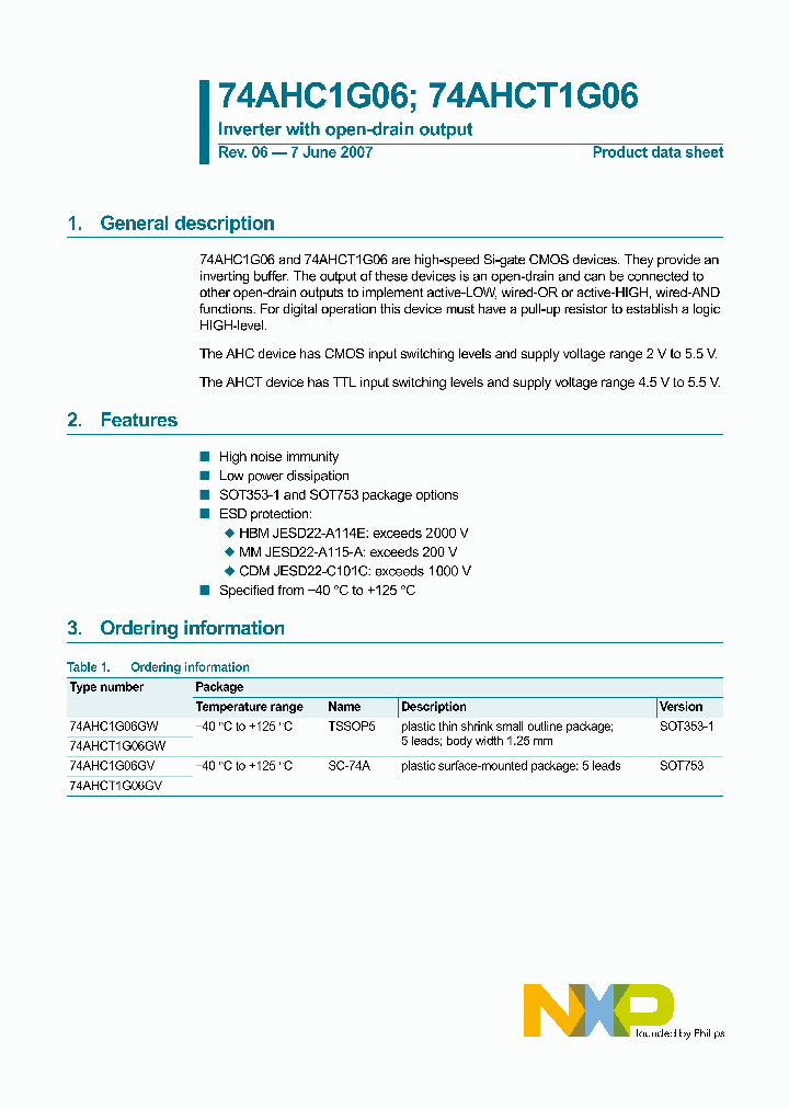 74AHCT1G06GV_3021484.PDF Datasheet