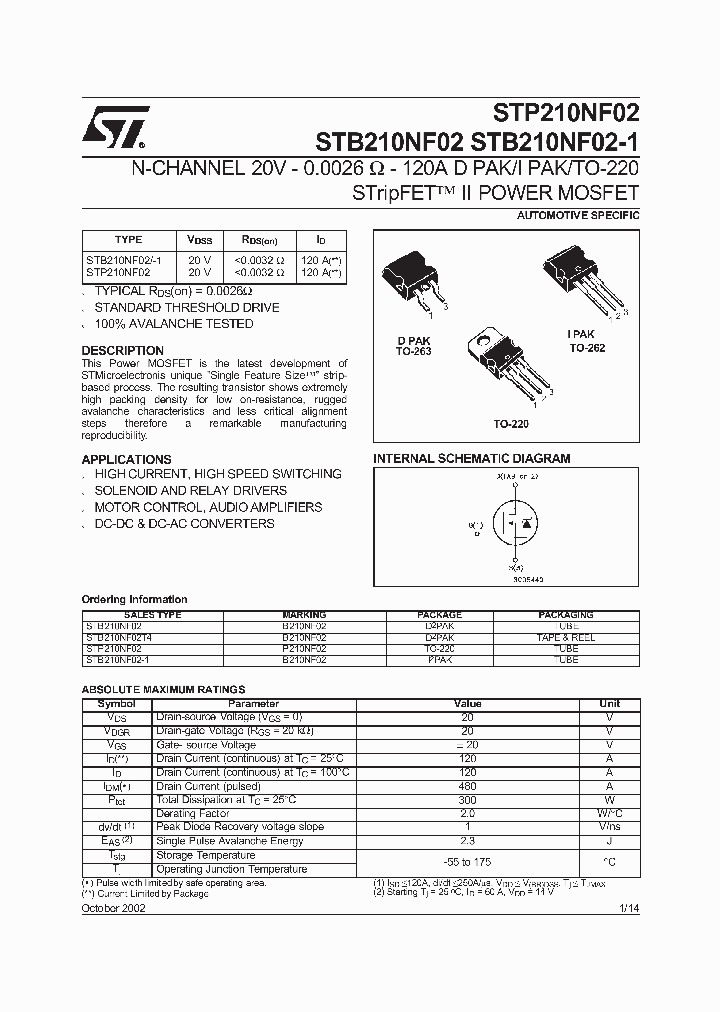 STB210NF02T4_3020199.PDF Datasheet