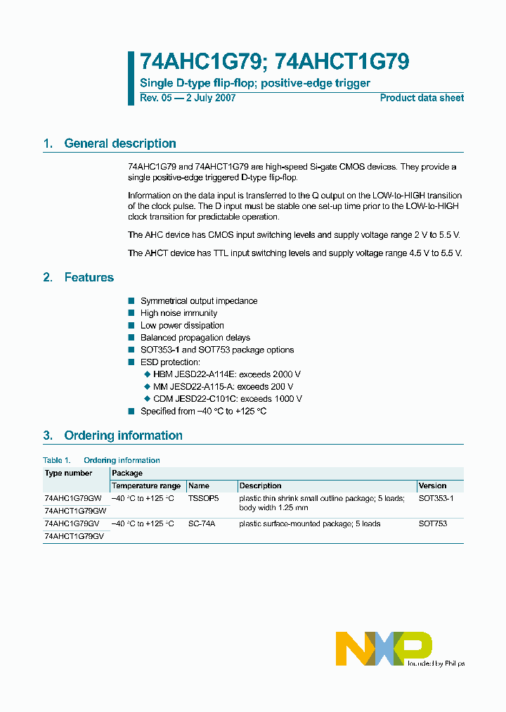 74AHCT1G79GV_3021491.PDF Datasheet