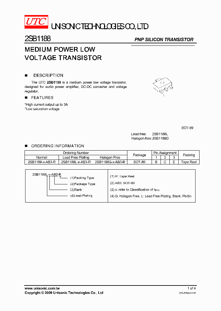 2SB1188G-X-AB3-R_3026158.PDF Datasheet