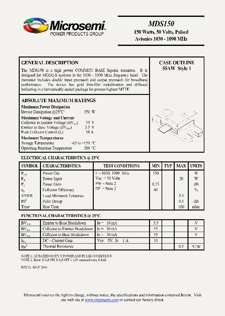 MDS15010_3022332.PDF Datasheet