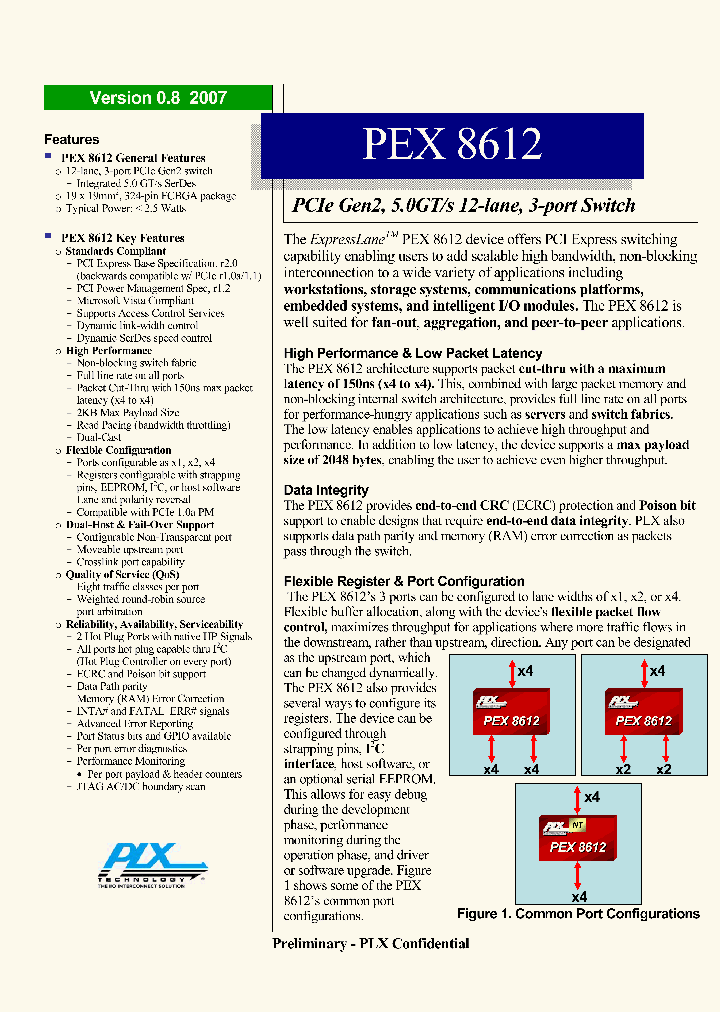 PEX8612-AARDK_3031734.PDF Datasheet