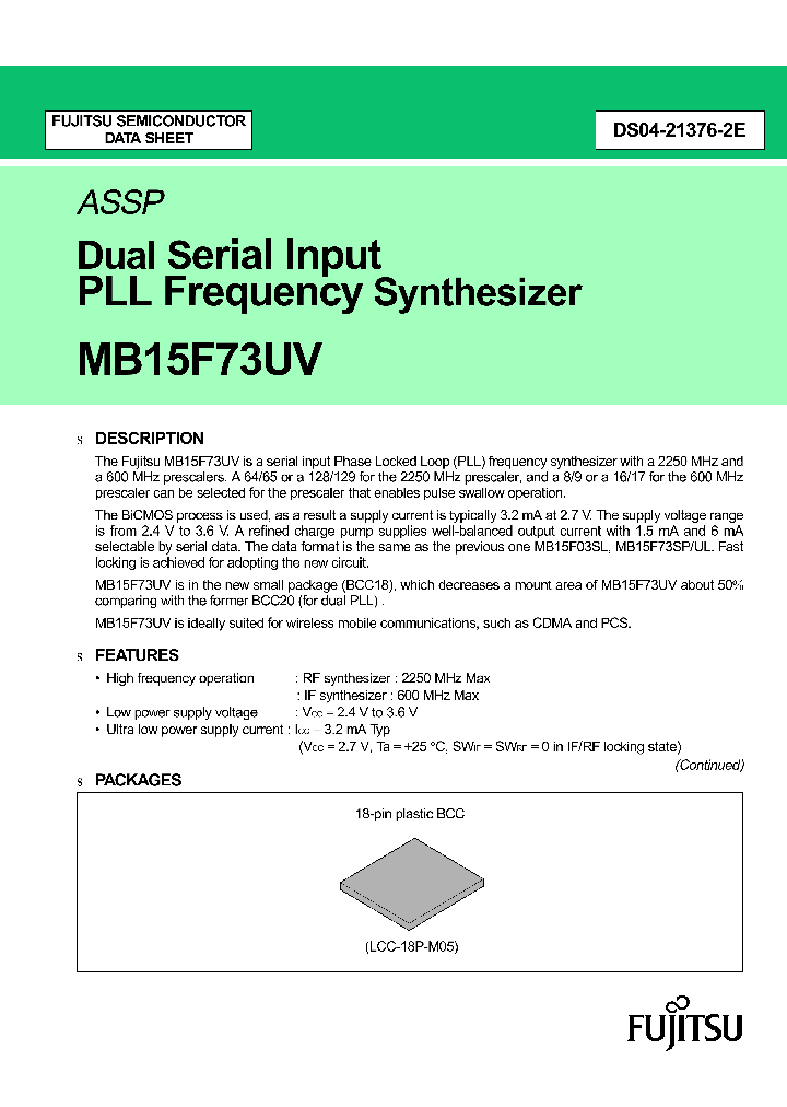 MB15F73UVPVB_3024832.PDF Datasheet