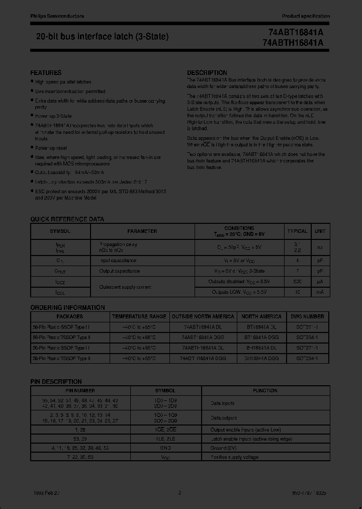 74ABT16841ADL-T_3020457.PDF Datasheet