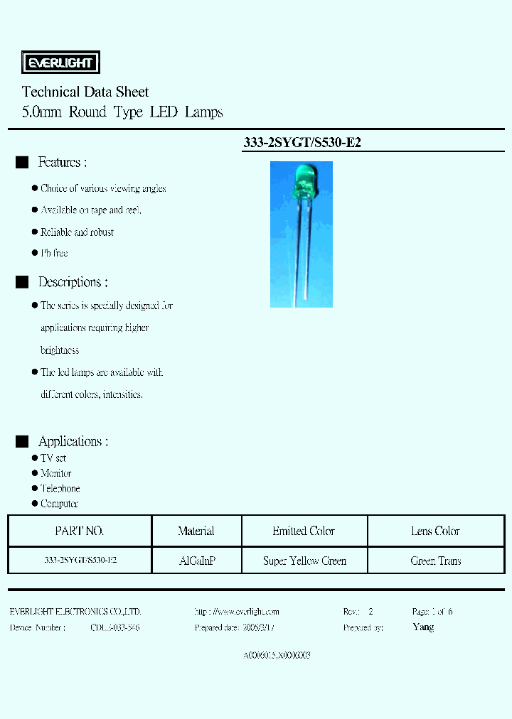 333-2SYGTS530-E2_3032642.PDF Datasheet