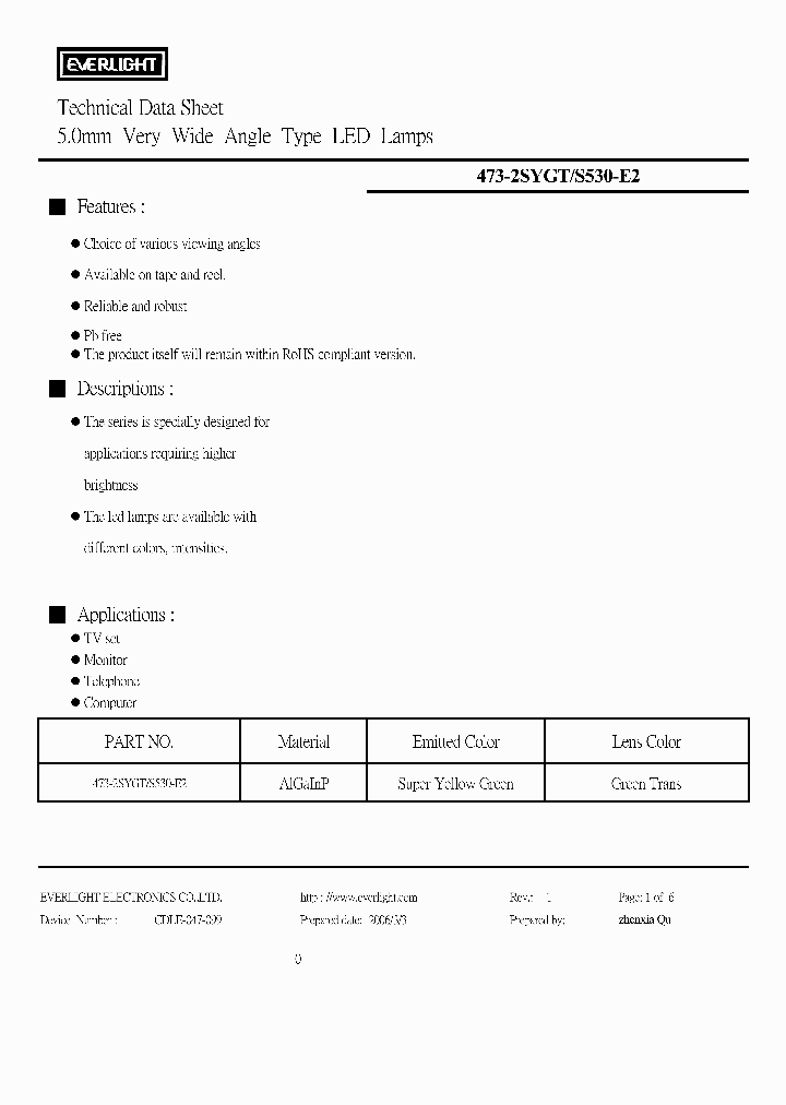 473-2SYGTS530-E2_3032643.PDF Datasheet