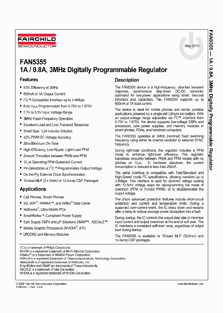 FAN5355UC00X_3033271.PDF Datasheet